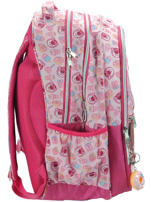 Mochila escolar toy story lotso 27 l con doble compartimento con cremallera - Kiabi