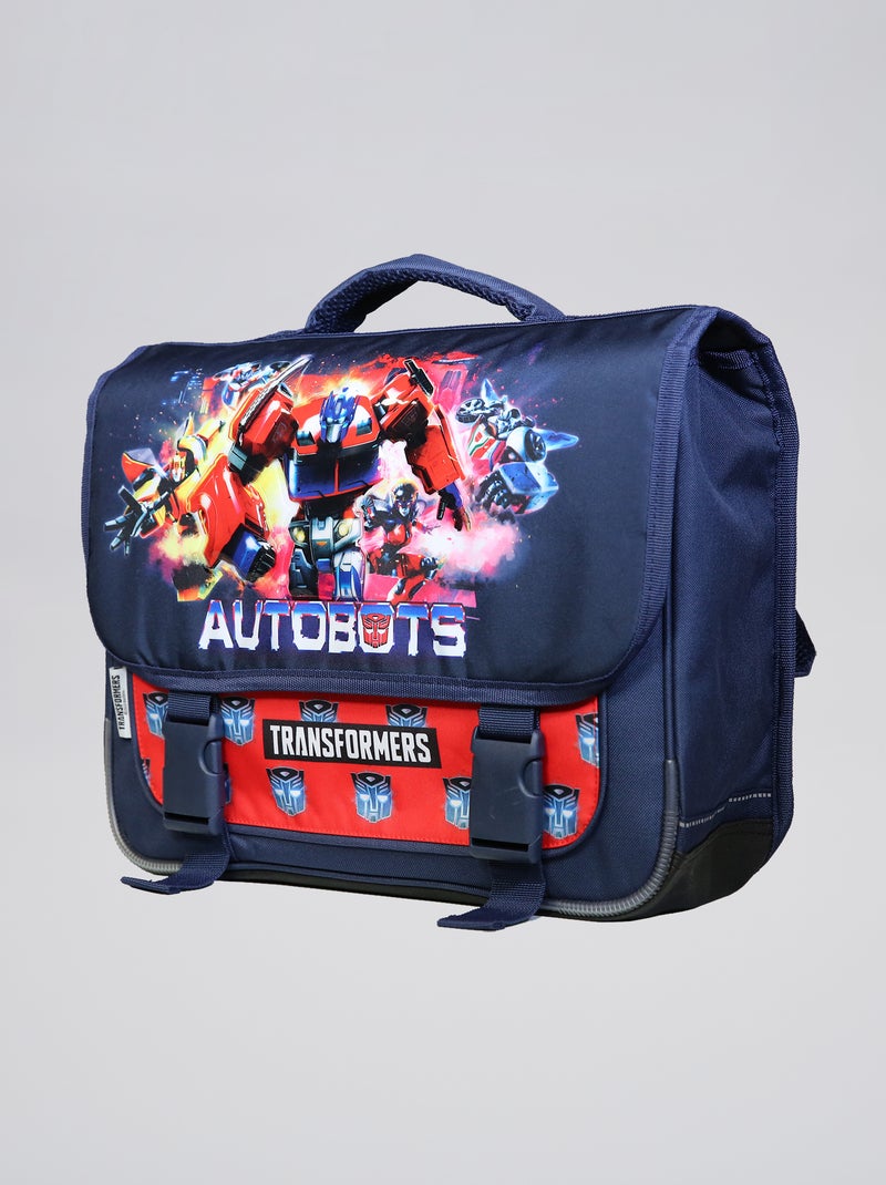 Mochila escolar 'Transformers' azul/rosa - Kiabi