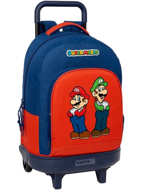 Mochila escolar trolley super mario mamma mia poliéster 600d 22 l - Kiabi Mochila escolar trolley super mario mamma mia poliéster 600d 22 l - Kiabi