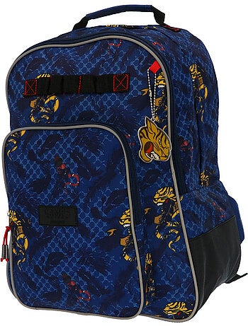 Mochila estampada de tigre camps united de tejido resistente 42 cm