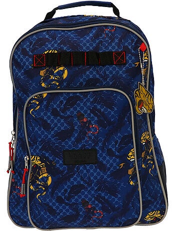 Mochila estampada de tigre camps united de tejido resistente 42 cm