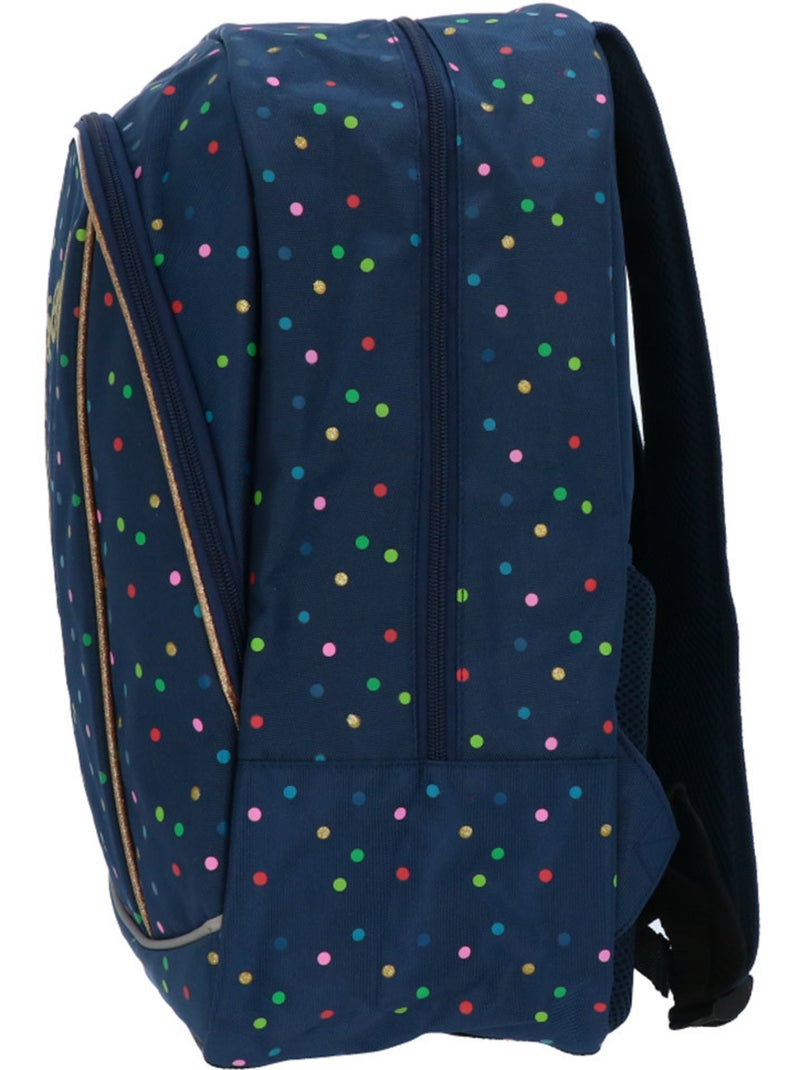 Mochila ettavee be yourself 2 compartimentos 42 cm Azul Multicolor - Kiabi
