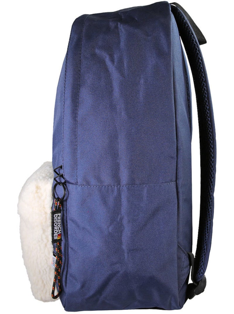 Mochila – french disorder forma borne – 42 cm – cmp Azul Blanco - Kiabi