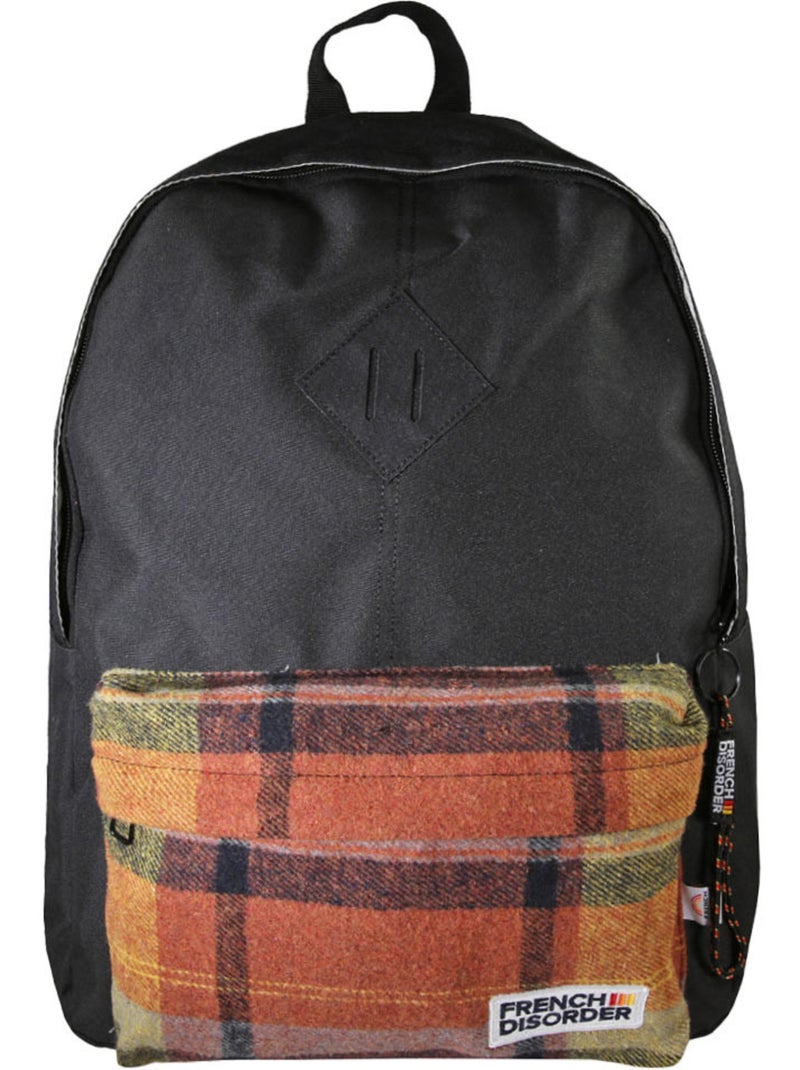 Mochila – french disorder forma borne – 42 cm – cmp Negro - Kiabi