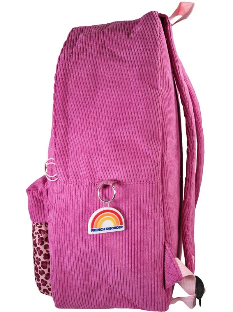 Mochila – french disorder forma borne – 42 cm – cmp Rosa - Kiabi
