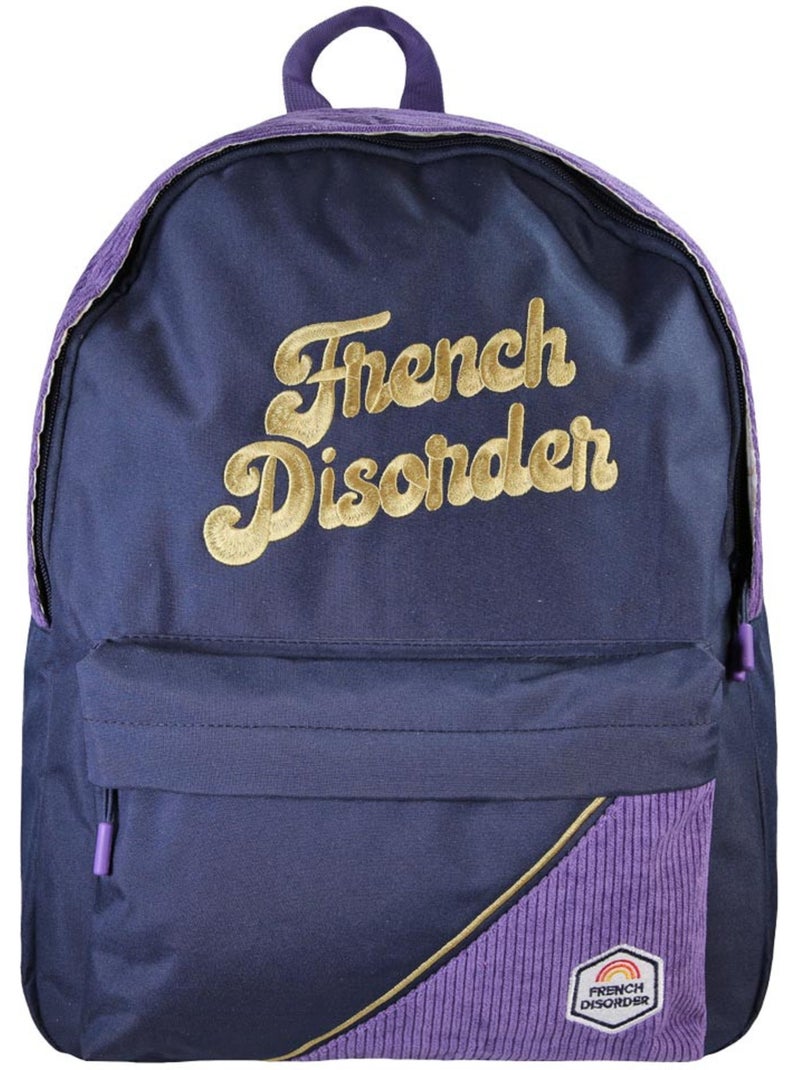 Mochila – french disorder forma borne – 42 cm – cmp Violeta - Kiabi