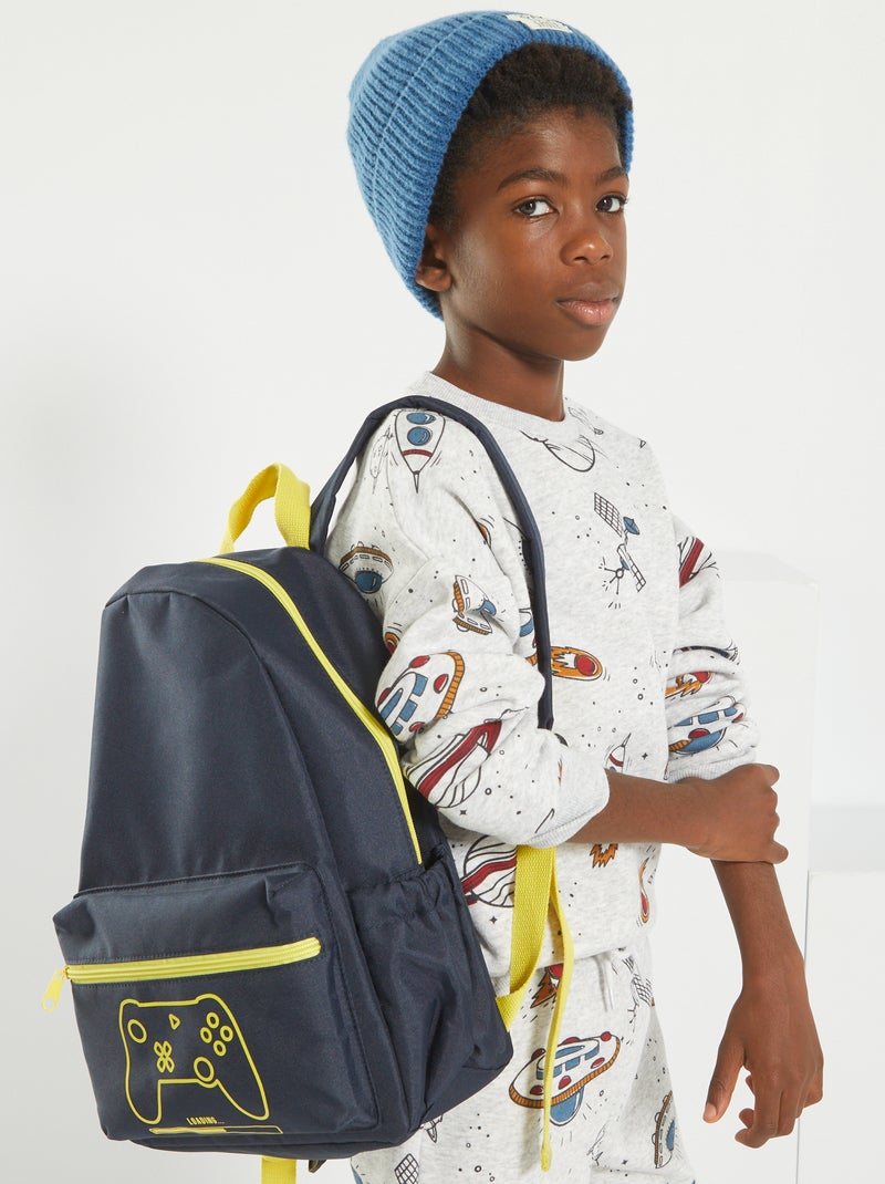 Mochila 'gaming' azul - Kiabi