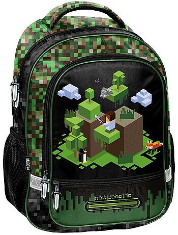 Mochila gaming cmp con estampado pixelado sintético