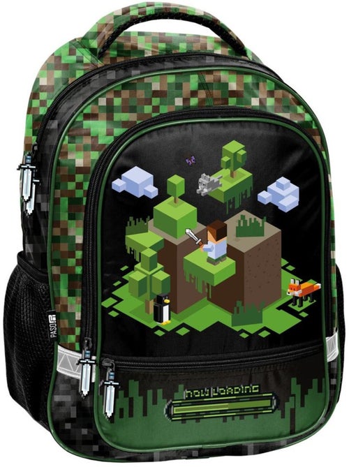 Mochila gaming cmp con estampado pixelado sintético - Kiabi