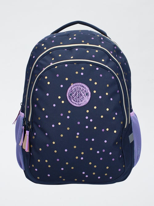 Mochila grande de lunares - Kiabi