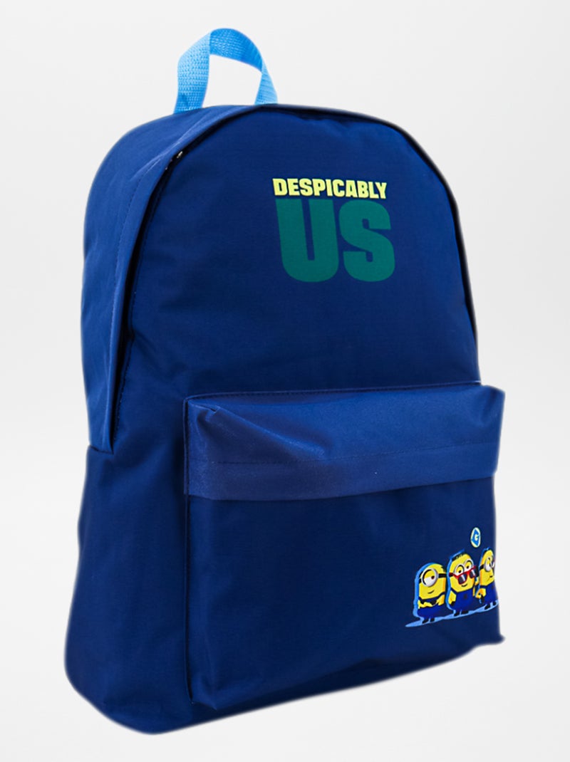 Mochila grande estampada 'Minions' azul - Kiabi