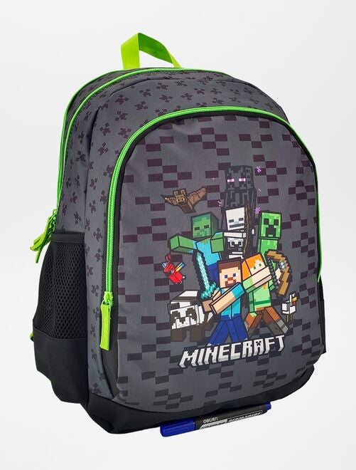 Mochila grande 'Minecraft' - Kiabi