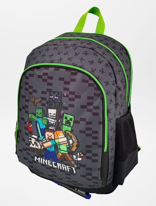 Mochila grande 'Minecraft' - Kiabi