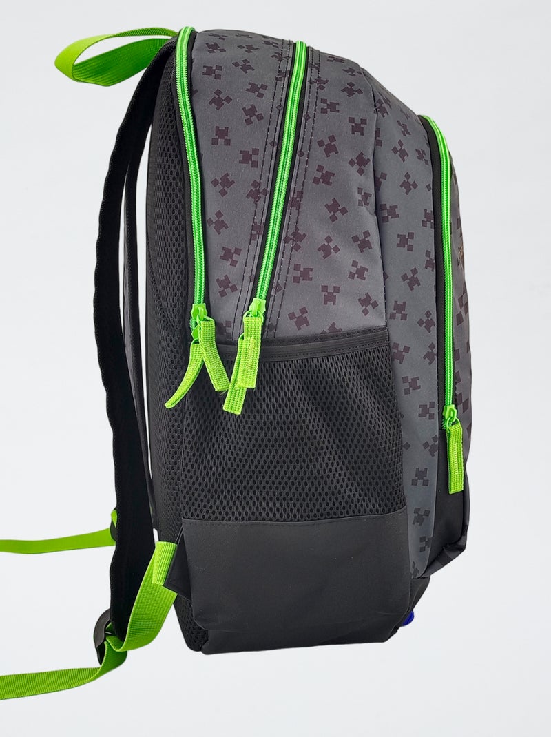 Mochila grande 'Minecraft' Negro - Kiabi