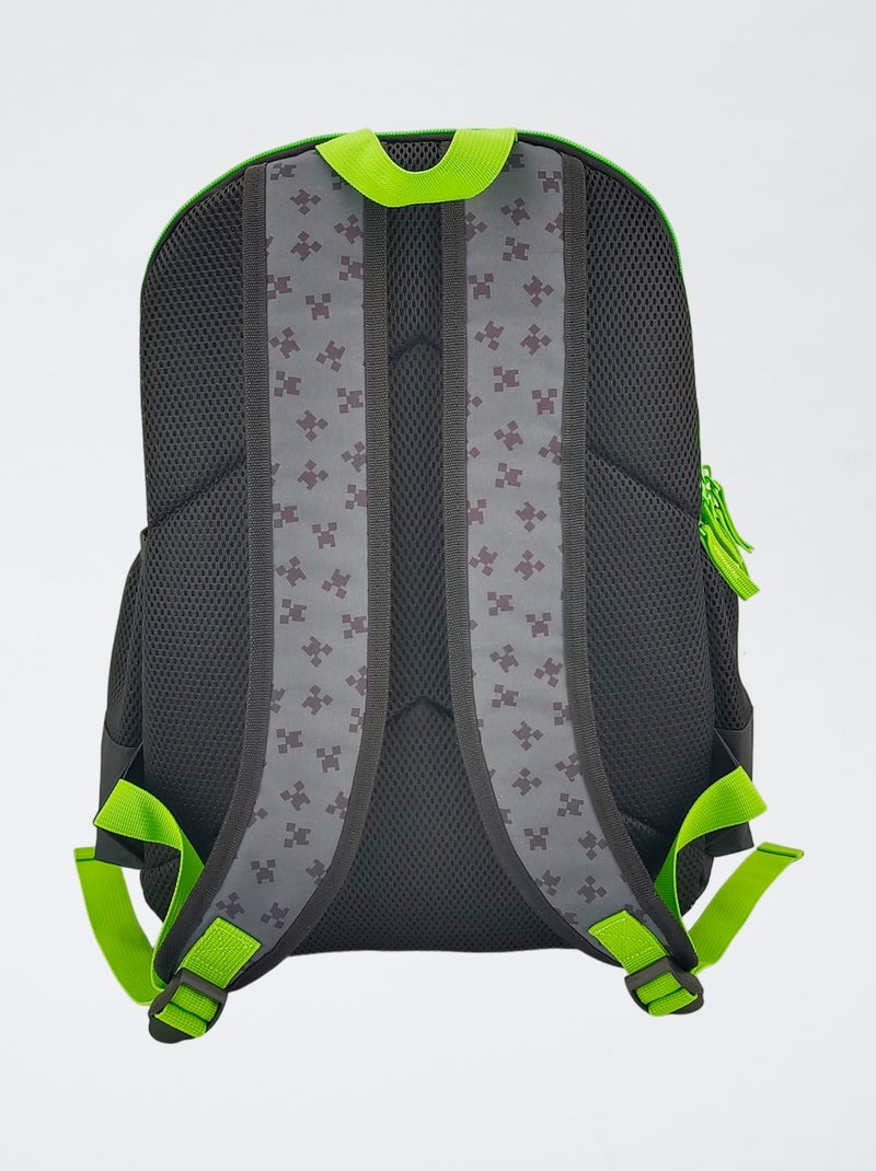 Mochila grande 'Minecraft' Negro - Kiabi