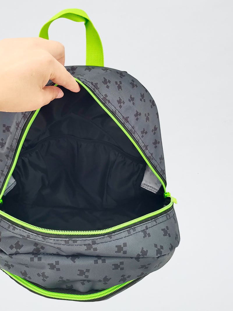 Mochila grande 'Minecraft' Negro - Kiabi