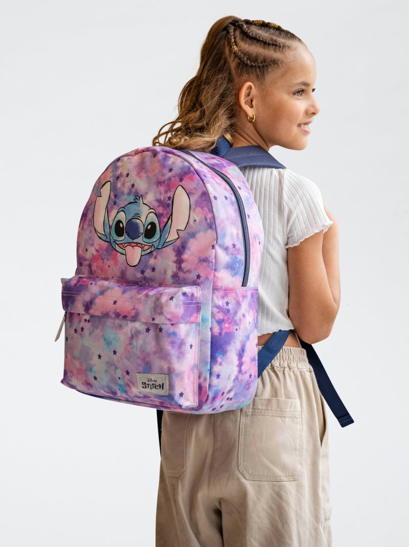 Mochila grande 'Stitch' Rosa - Kiabi