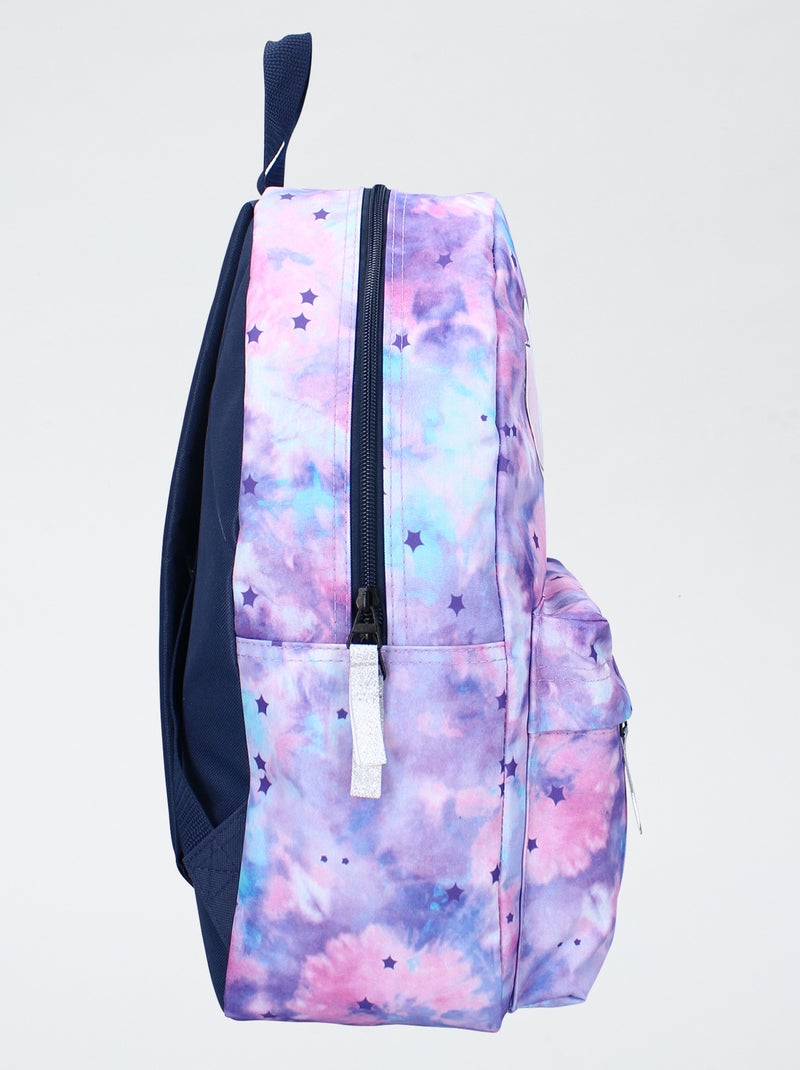 Mochila grande 'Stitch' Rosa - Kiabi