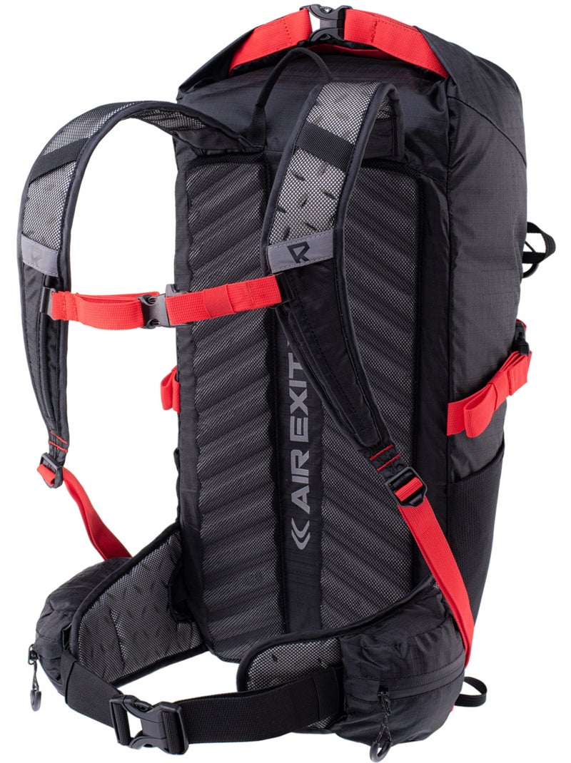 Mochila gravepack 27 l - radvik Negro Naranja - Kiabi