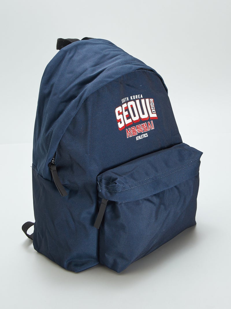 Mochila impermeable 'Seúl' AZUL - Kiabi