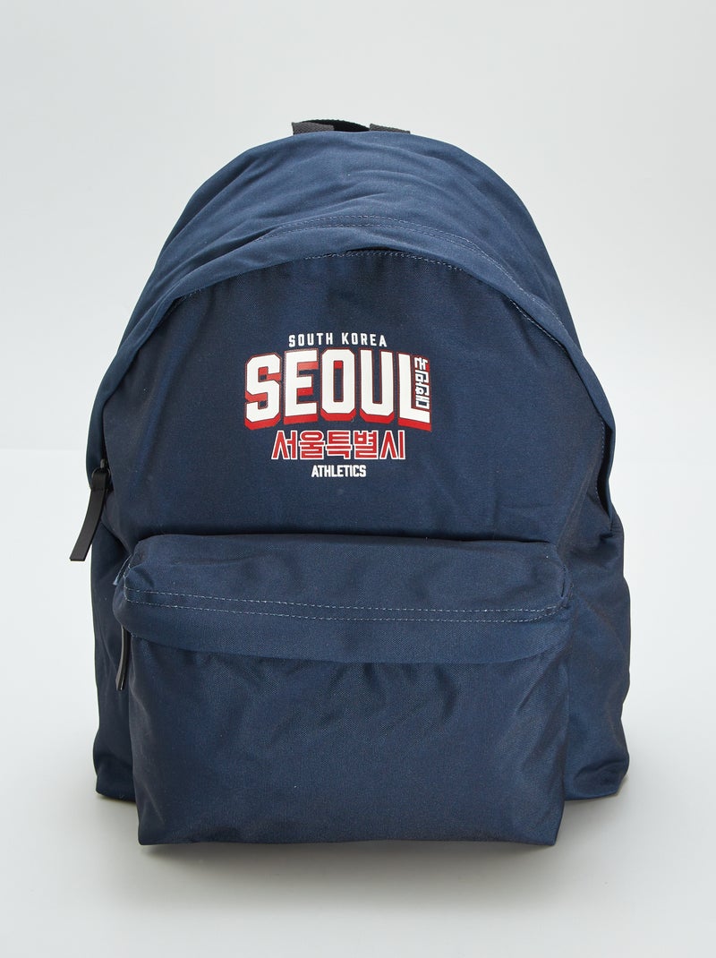 Mochila impermeable 'Seúl' AZUL - Kiabi