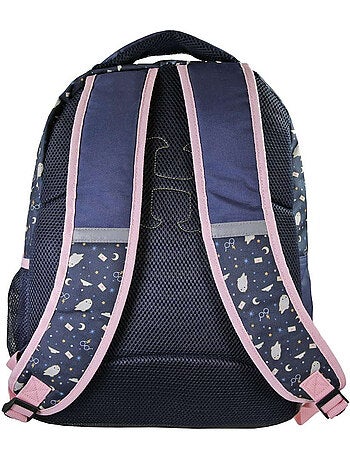 Mochila infantil 2 compartimentos HARRY POTTER azul noche