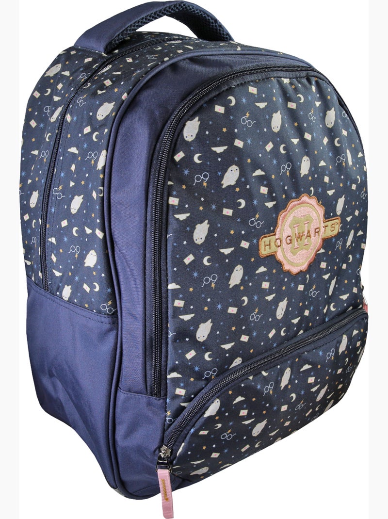 Mochila infantil 2 compartimentos HARRY POTTER azul noche Azul noche - Kiabi