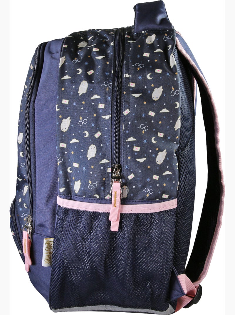 Mochila infantil 2 compartimentos HARRY POTTER azul noche Azul noche - Kiabi