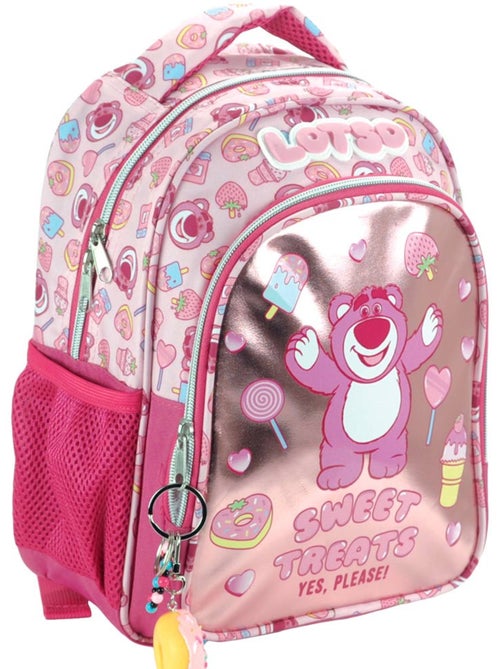 Mochila infantil 30 cm toy story lotso con llavero - Kiabi