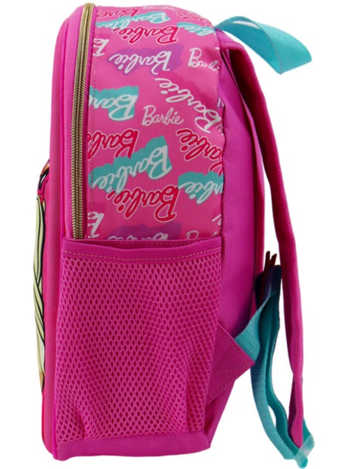 Mochila infantil 3d barbie con personajes y corazones 32 cm - Kiabi Mochila infantil 3d barbie con personajes y corazones 32 cm - Kiabi