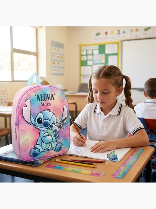 Mochila infantil 3D Stitch Simply Special Aloha 795-00307 - Kiabi