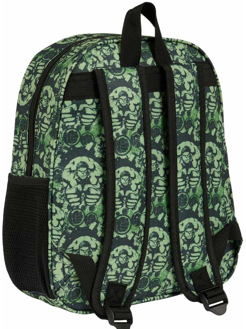 Mochila infantil 3d vengadores hulk 33 cm safta Negro Verde - Kiabi