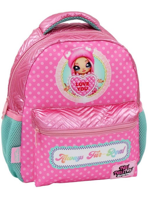 Mochila infantil acolchada con purpurina nanana - Kiabi Mochila infantil acolchada con purpurina nanana - Kiabi