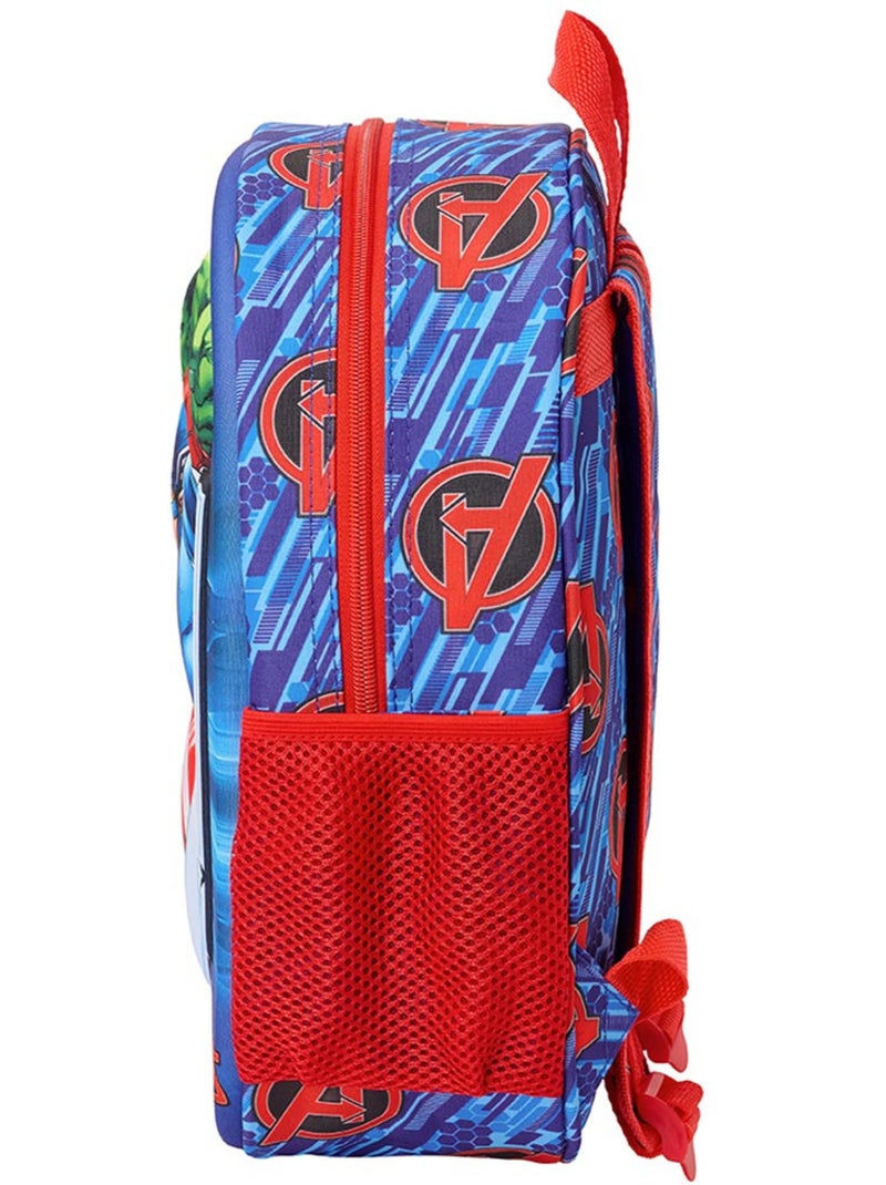 Mochila infantil avengers marvel 3d moldeada Azul Rojo Blanco - Kiabi