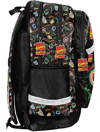 Mochila infantil avengers marvel de tejido sintético estampado