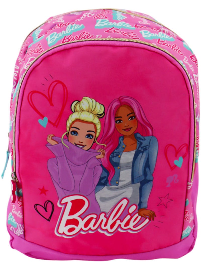 Mochila infantil barbie collection girl shine 38 cm Rosa - Kiabi