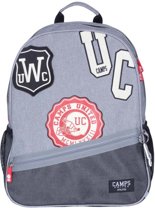 Mochila infantil camps 42 cm - 2 compartimentos y bolsillo delantero con cremallera - Kiabi Mochila infantil camps 42 cm - 2 compartimentos y bolsillo delantero con cremallera - Kiabi