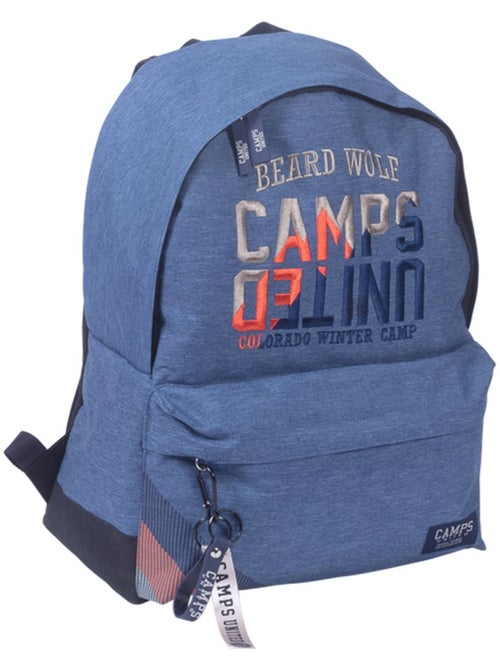 Mochila infantil camps 42 cm – bolsillo con cremallera y correa de mano - Kiabi Mochila infantil camps 42 cm – bolsillo con cremallera y correa de mano - Kiabi