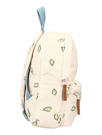 Mochila infantil color crudo, limones | Kidzroom