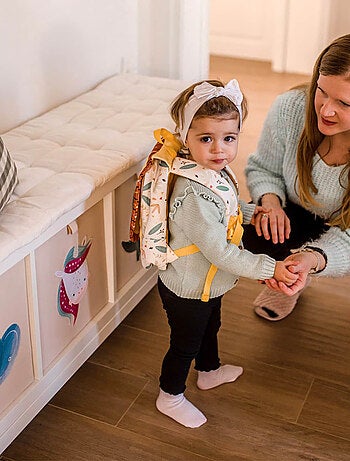 Mochila infantil con animales para guardería y preescolar | Sassi Junior