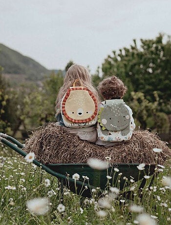 Mochila infantil con animales para guardería y preescolar | Sassi Junior