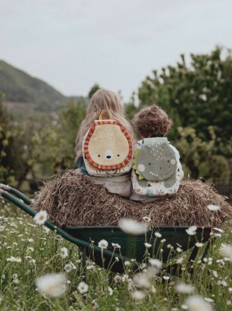 Mochila infantil con animales para guardería y preescolar | Sassi Junior Verde - Kiabi