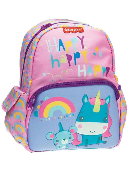 Mochila infantil con estampado de unicornio fisher-price 30 cm - Kiabi