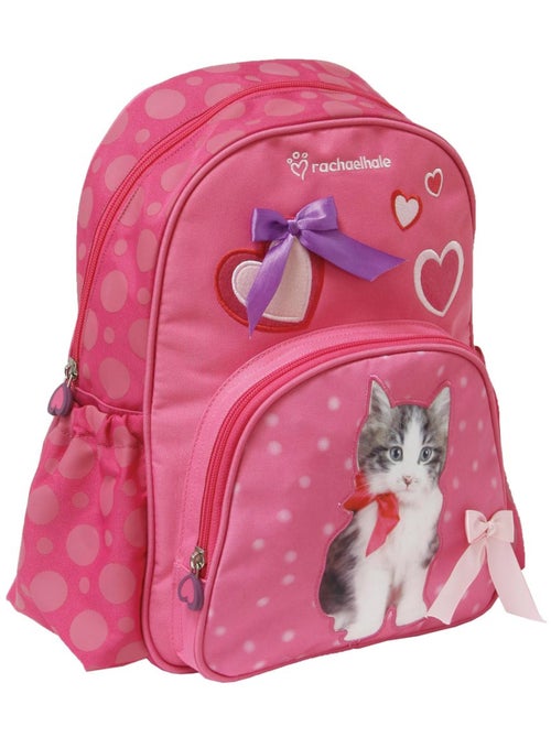 Mochila infantil con motivo de gato fotorrealista de tejido - Kiabi Mochila infantil con motivo de gato fotorrealista de tejido - Kiabi