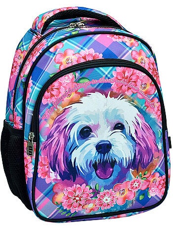 Mochila infantil con motivo de perro bmu-back me up