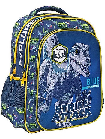 Mochila infantil con motivo jurassic de tejido estampado diakakis