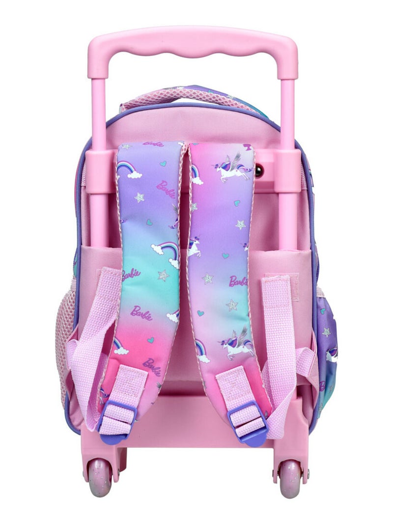 Mochila infantil con ruedas - unicornio barbie - compacta N/D - Kiabi