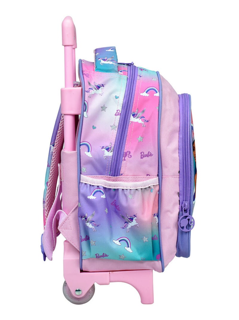 Mochila infantil con ruedas - unicornio barbie - compacta N/D - Kiabi