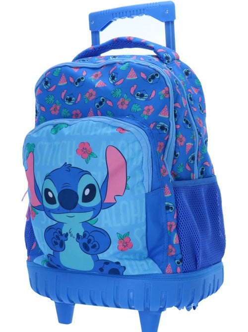 Mochila infantil con ruedas stitch – motivo hawái tropical 43 cm - Kiabi Mochila infantil con ruedas stitch – motivo hawái tropical 43 cm - Kiabi
