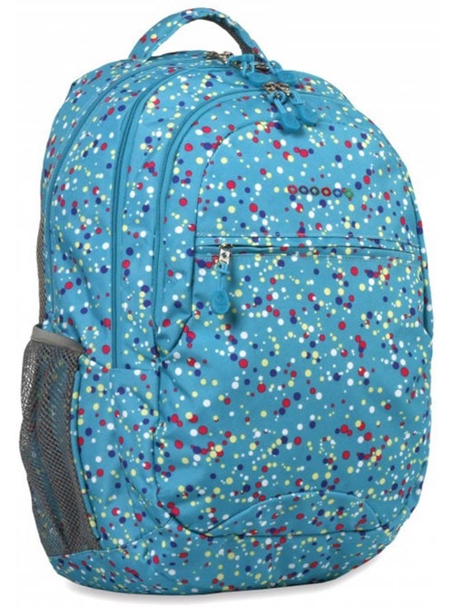 Mochila infantil de alta gama color dots tejido sintético texturizado 48 cm - Kiabi Mochila infantil de alta gama color dots tejido sintético texturizado 48 cm - Kiabi